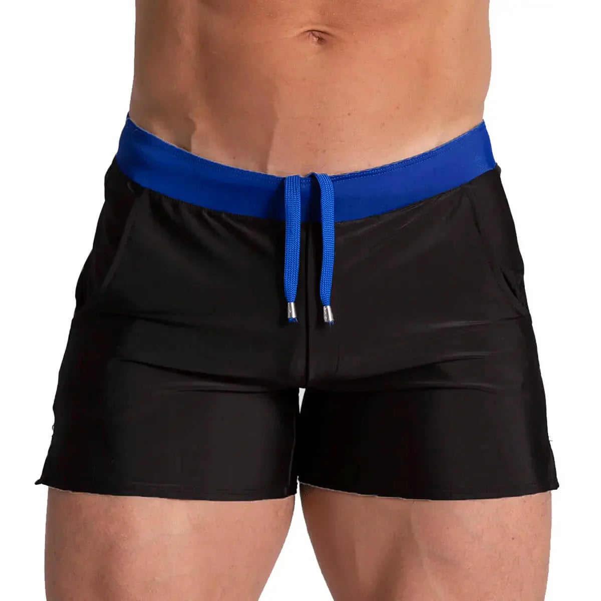 Alfa Black Blue Beachwear by Gigo Underwear