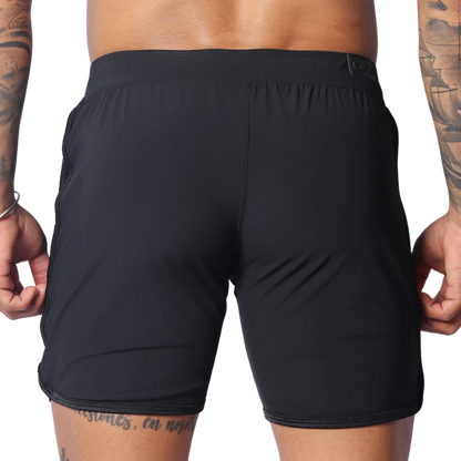 Ambitious Black Short back view by Gigo Underwear