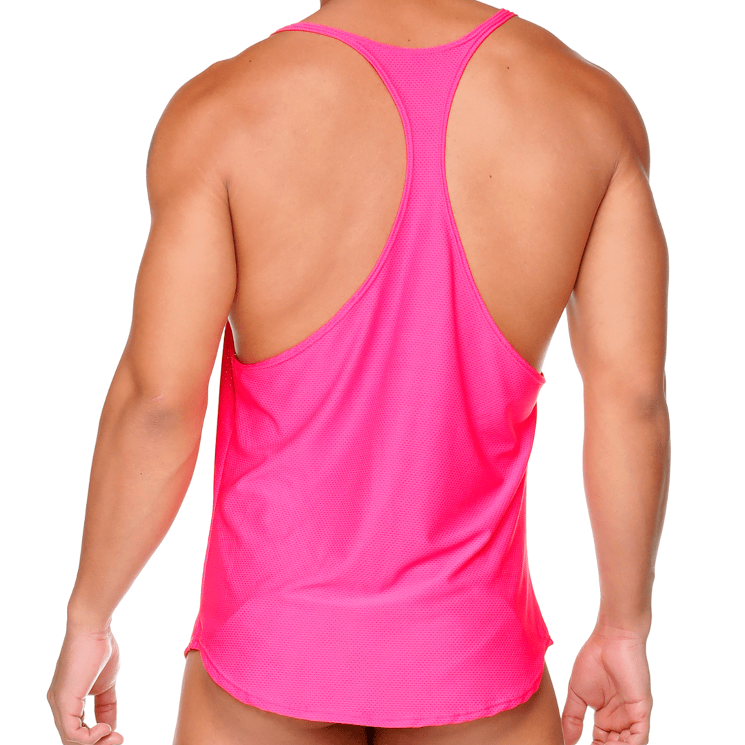 ARAB FUCSHIA TANK - Gigo Underwear & MensWear