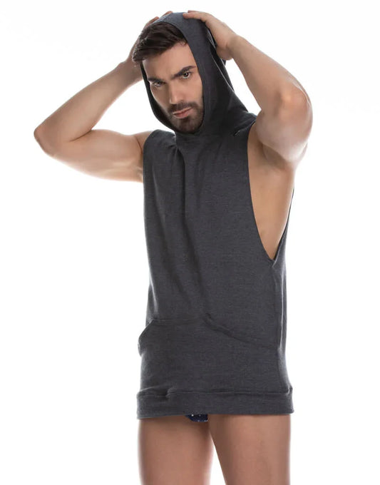 Atleta Gray Hoody Tshirt by Gigo Underwear