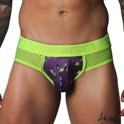 Aubergine Brief by Gigo Underwear
