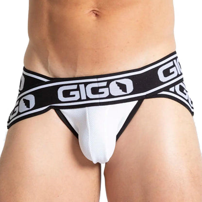 AUDACY WHITE JOCK - Gigo Underwear & MensWear