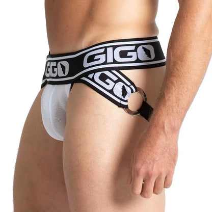 AUDACY WHITE JOCK - Gigo Underwear & MensWear