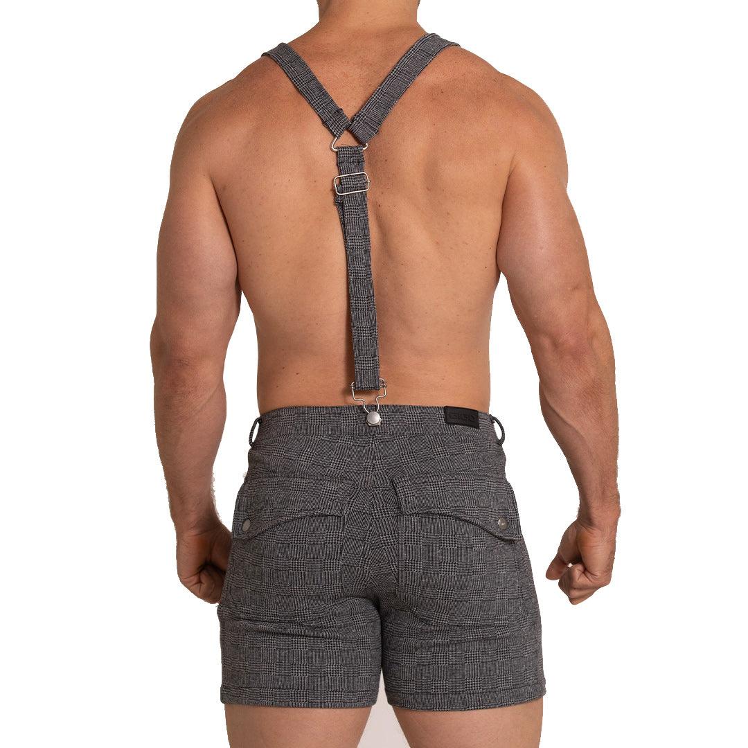 AVENTURER BLACK SQUARE SHORT - Gigo Underwear & MensWear