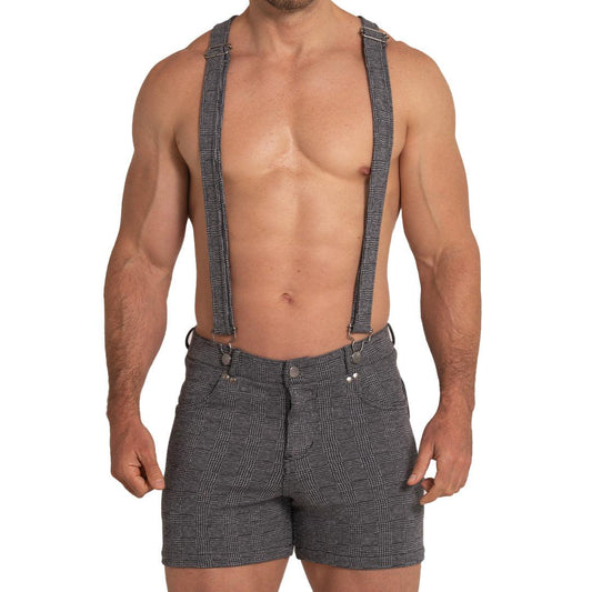 AVENTURER BLACK SQUARE SHORT - Gigo Underwear & MensWear