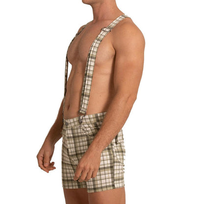 AVENTURER GREEN SQUARE SHORT - Gigo Underwear & MensWear