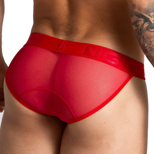 Bahia Red Brief by Gigo Underwear