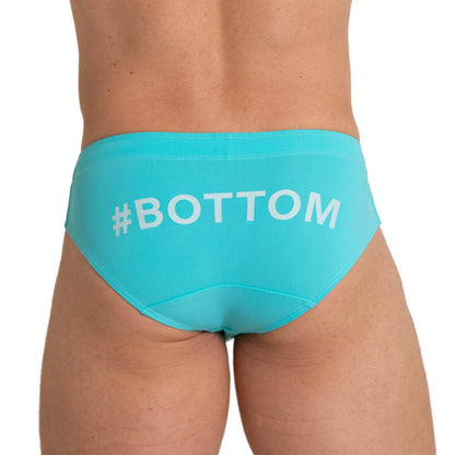 BOTTOM BLUE SWIM BRIEF - Gigo Underwear & MensWear
