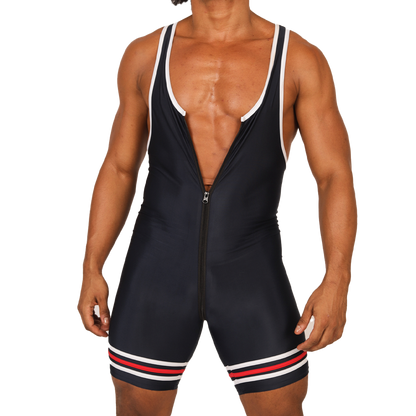 BOXING BLUE BODY - Men's Fetish Bodywear with Sexy Details