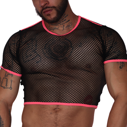 Boox Fuchsia Crop Top by Gigo Underwear