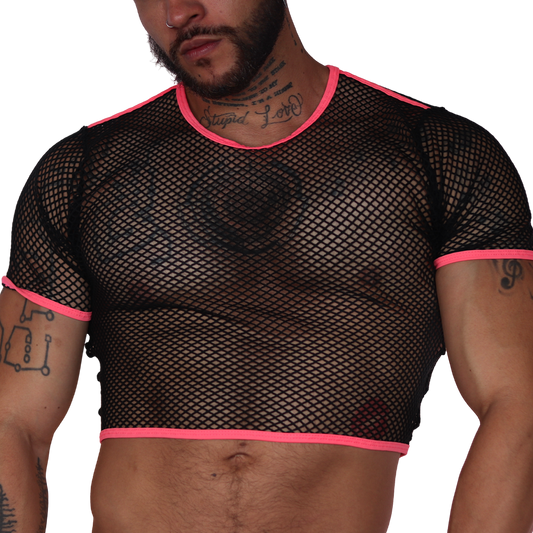 Boox Fuchsia Crop Top by Gigo Underwear