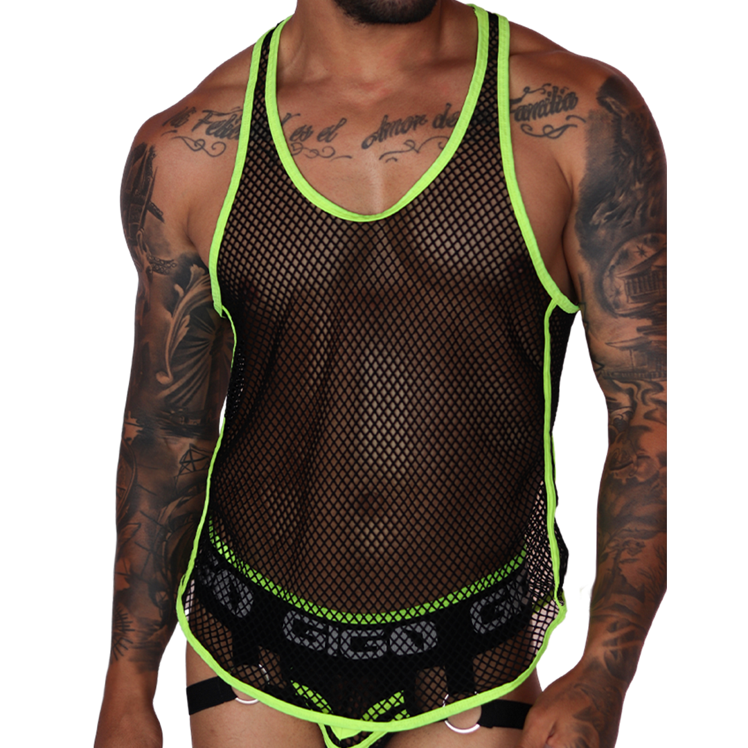 Boox Yellow Tank by Gigo Underwear