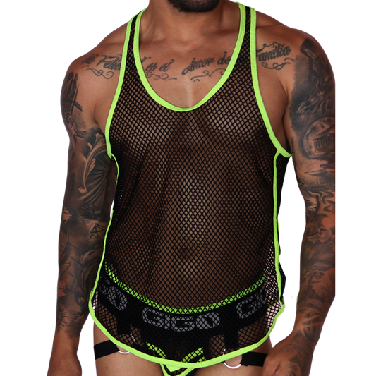 Boox Yellow Tank by Gigo Underwear