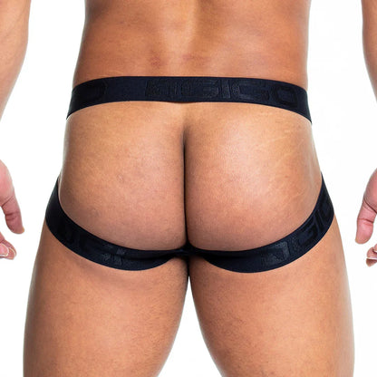 Camo Black Jockstrap back view by Gigo Underwear