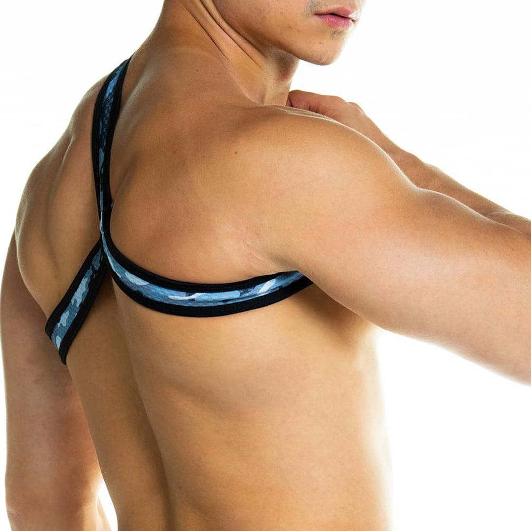 CAMO BLACK HARNESS - Gigo Underwear & MensWear