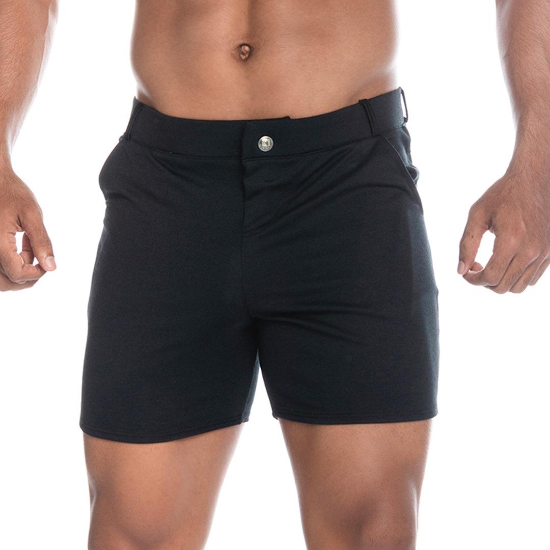 CARGO BLACK SHORT - Gigo Underwear & MensWear