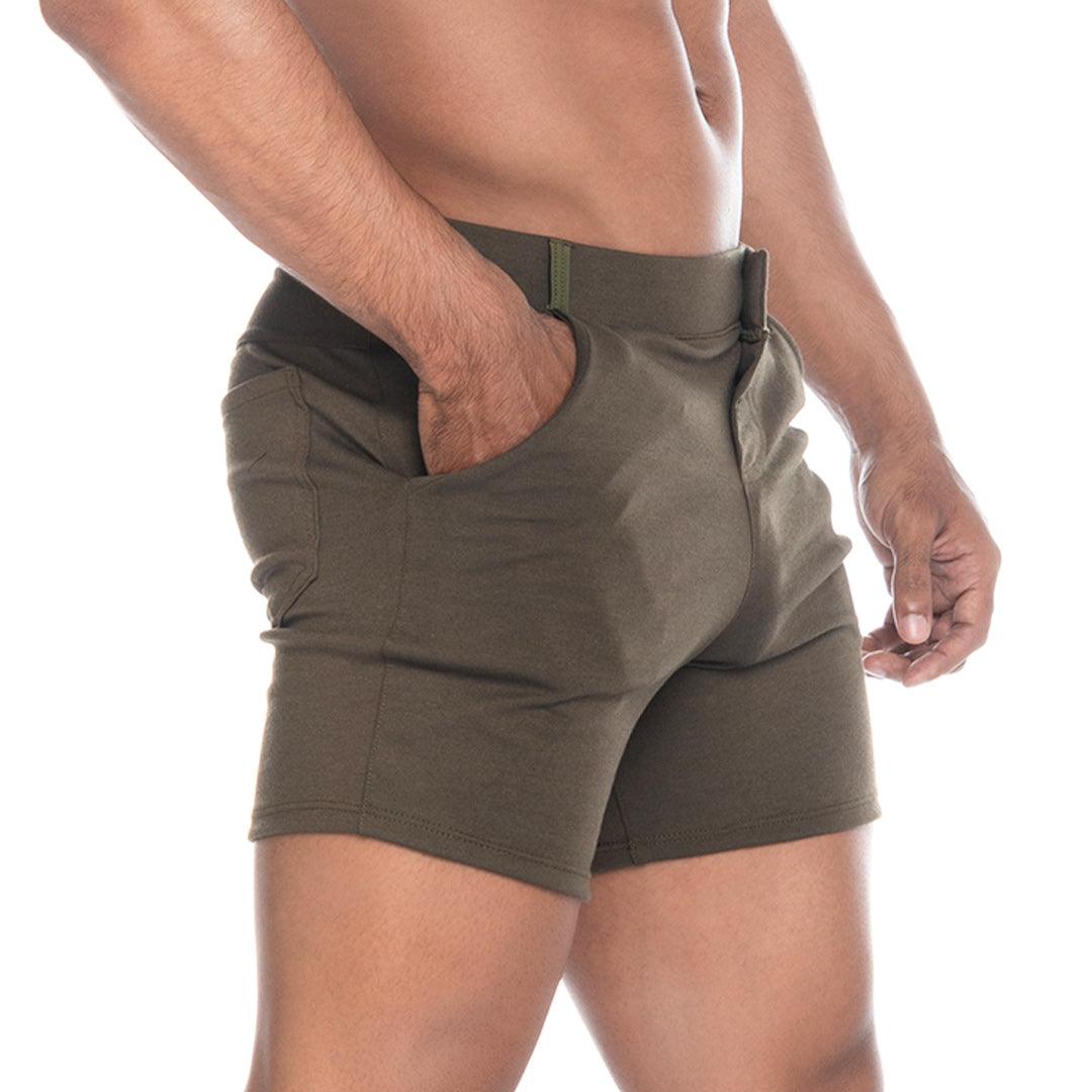 CARGO GREEN SHORT - Gigo Underwear & MensWear
