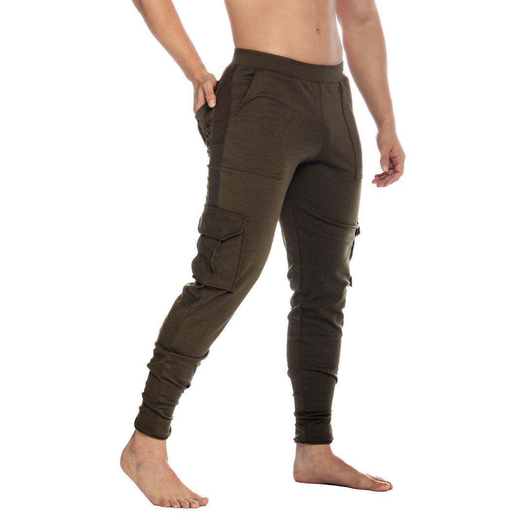 CARGO GREEN SPORTPANTS - Gigo Underwear & MensWear