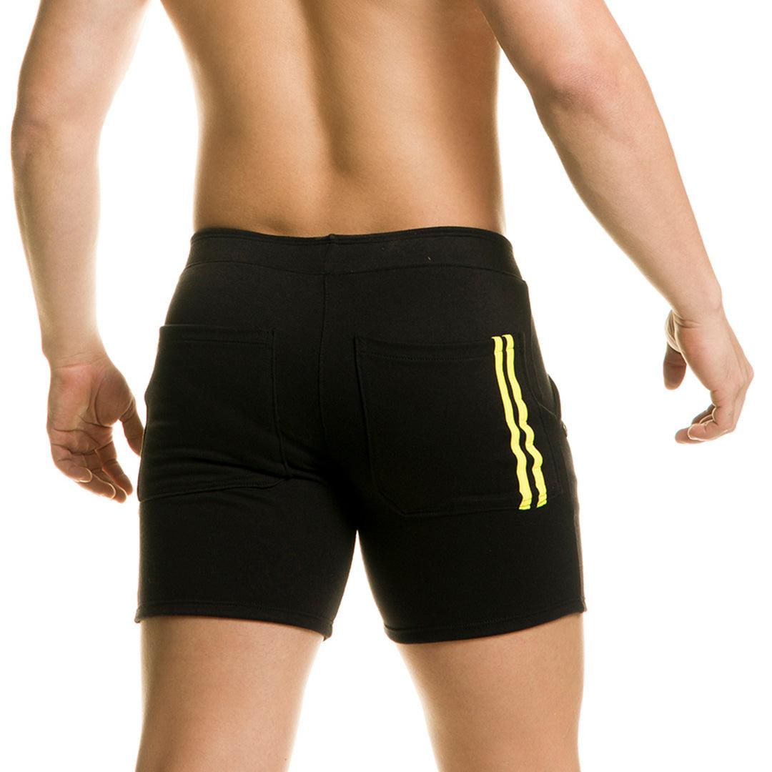 CHARI BLACK SHORT - Gigo Underwear & MensWear