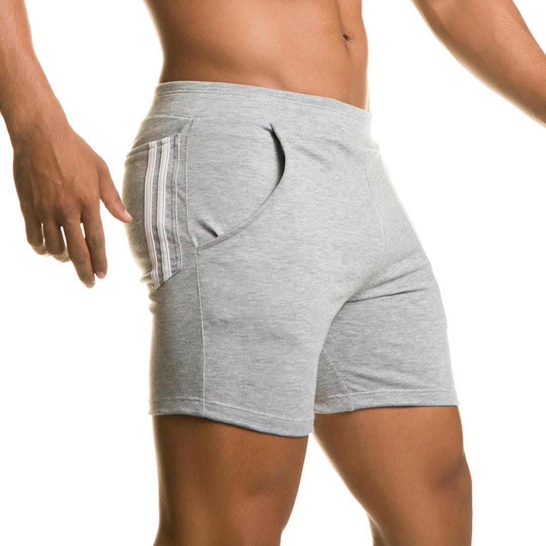 CHARI GRAY SHORT - Gigo Underwear & MensWear