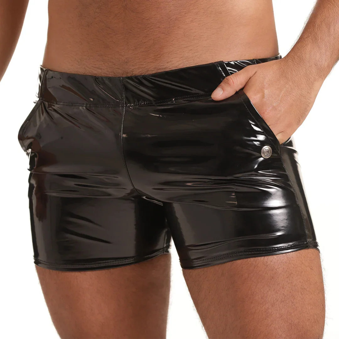 Charol Black Hotshort by Gigo Underwear