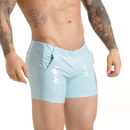 Charol Blue Hotshort by Gigo Underwear