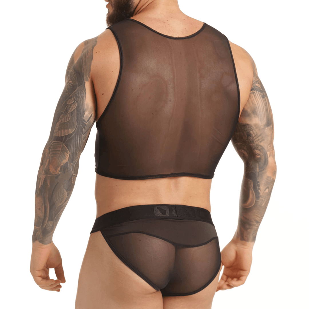 CLANDESTINE CROOP TOP - Gigo Underwear & MensWear