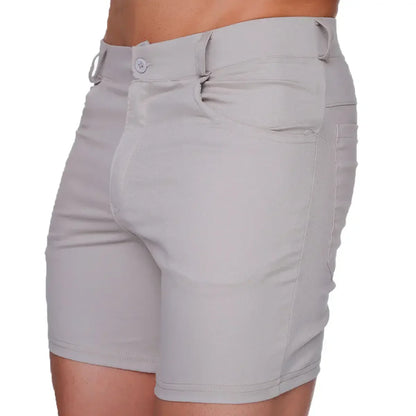 Classic Forever Beige Short back view by Gigo Underwear