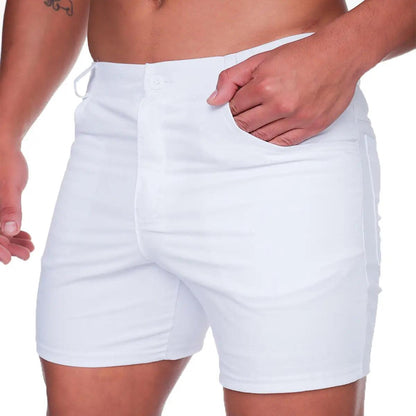 CLASSIC FOREVER WHITE SHORT - Gigo Underwear & MensWear