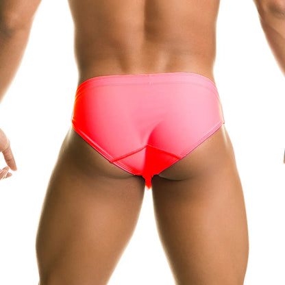 Classic Fucshia Swim Brief back view by Gigo Underwear
