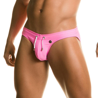 CLASSIC PINK SWIM BRIEF - Gigo Underwear & MensWear