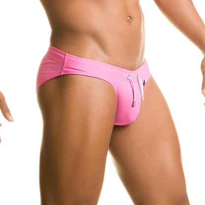 CLASSIC PINK SWIM BRIEF - Gigo Underwear & MensWear