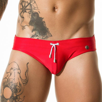 CLASSIC RED SWIM BRIEF - Gigo Underwear & MensWear