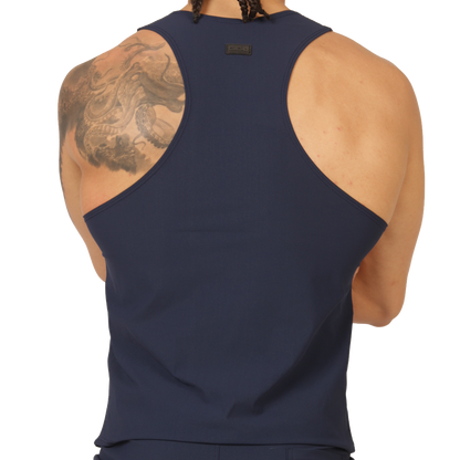 CLUB BLUE TANK - Men's Sports Tank Top in Trendy Colors