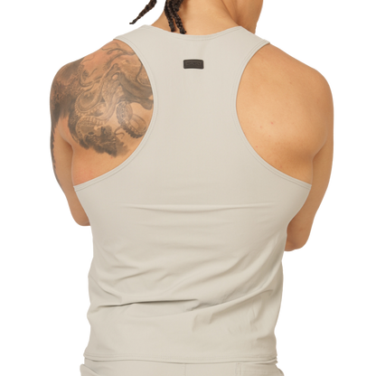 CLUB GRAY TANK - Men's Sports Tank Top in Trendy Colors