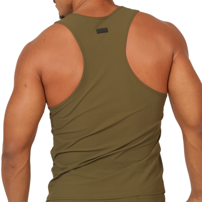 CLUB GREEN TANK - Men's Sports Tank Top in Trendy Colors