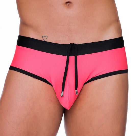 Colonial Candy Swim Trunk front view by Gigo Underwear