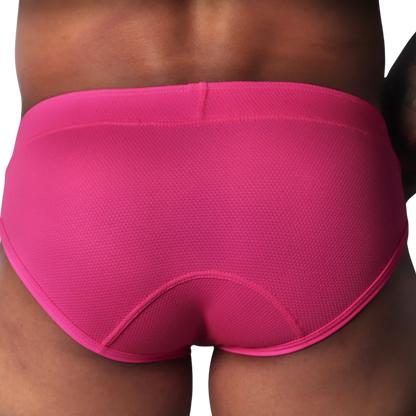 Cookie Fuchsia Brief back view by Gigo Underwear