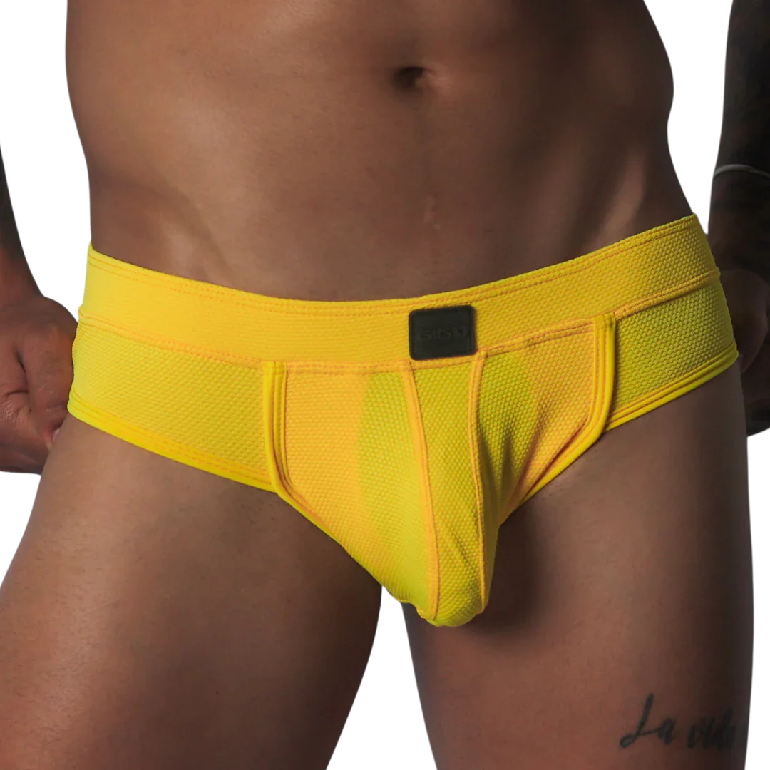 Cookie Yellow Brief by Gigo Underwear