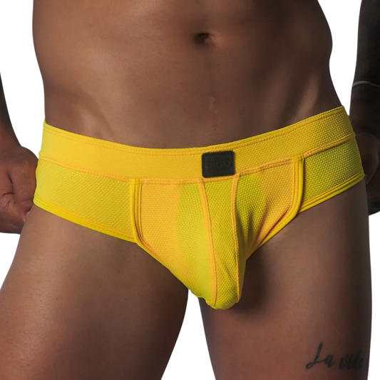 Cookie Yellow Brief by Gigo Underwear