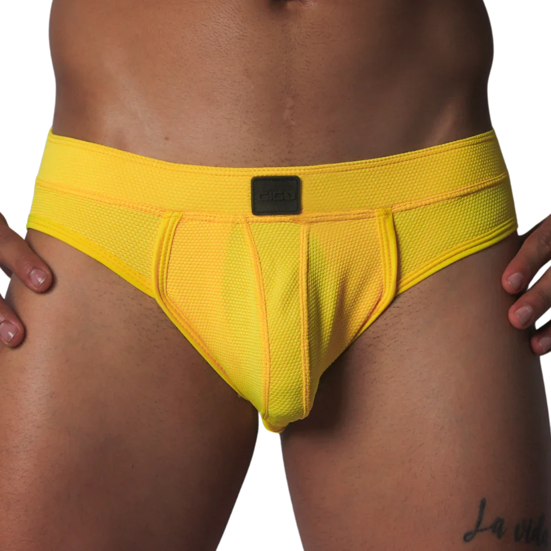 Cookie Yellow Brief Jock by Gigo Underwear
