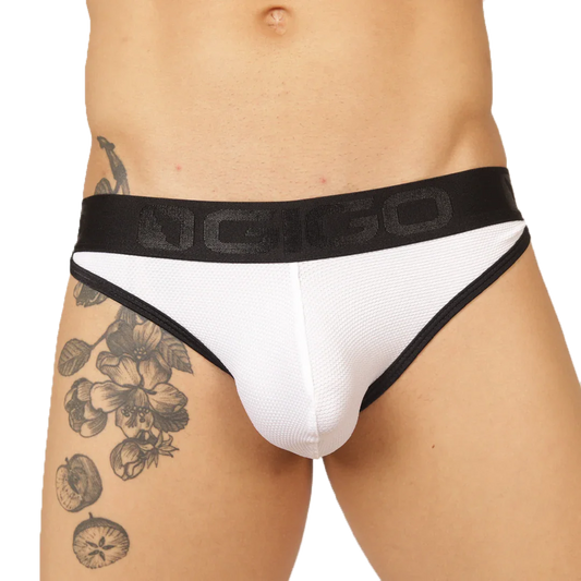 Cool White Brief by Gigo Underwear