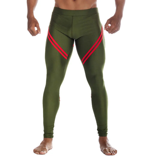 Core Green Leggins by Gigo Underwear