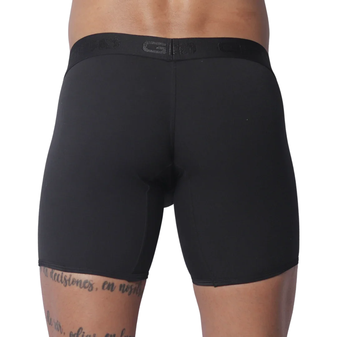 Cosmopolitan Black Trunk front view by Gigo Underwear