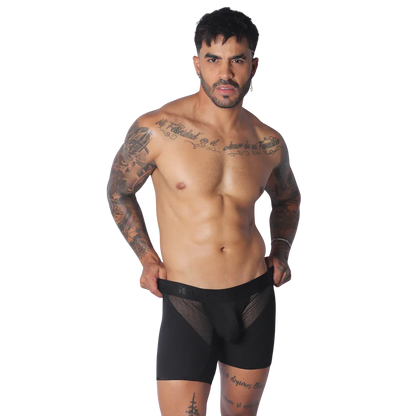 Cosmopolitan Black Trunk back view by Gigo Underwear