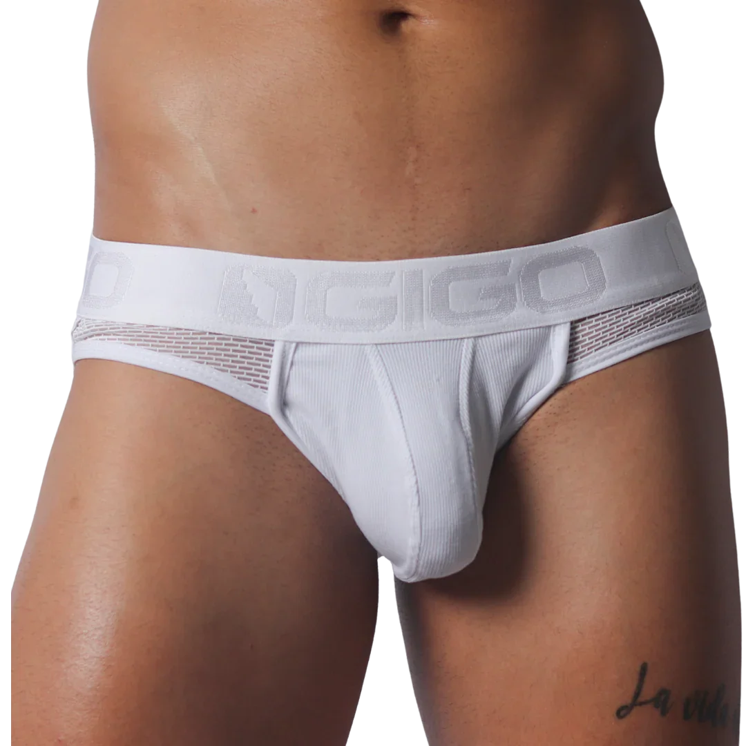 Cosmopolitan White Brief Jock by Gigo Underwear