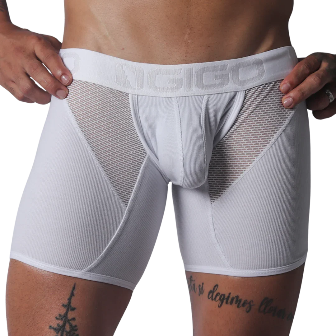 Cosmopolitan White Trunk by Gigo Underwear