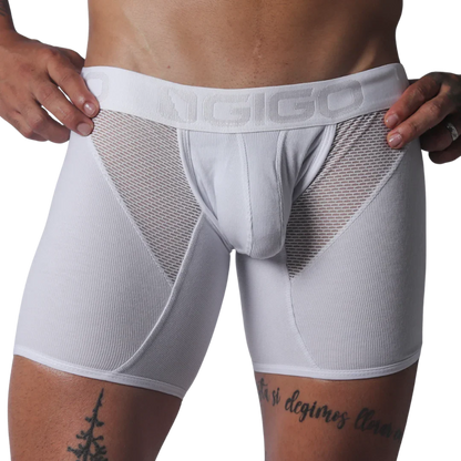 Cosmopolitan White Trunk by Gigo Underwear