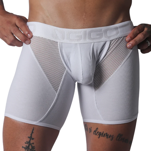 Cosmopolitan White Trunk by Gigo Underwear