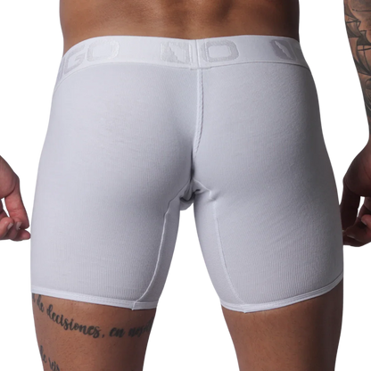 Cosmopolitan White Trunk back view by Gigo Underwear